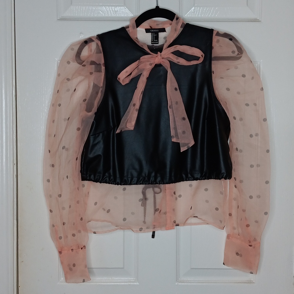 Forever 21 Vest and Blouse